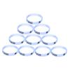 DECOMELODY 10-Piece Silicone Graduation Bracelets, Keepsake Bracelets with Graduation Design, Class Party Accessories view 1