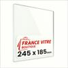 LONGLIFE Balmoral-Rosalyn Fireplace Glass, 245 x 185 x 4 mm, Heat-Resistant up to 800°C view 1