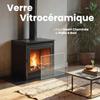 LONGLIFE Balmoral-Rosalyn Fireplace Glass, 245 x 185 x 4 mm, Heat-Resistant up to 800°C view 2