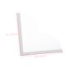 Gadpiparty 2-Piece Bathtub Edge and Acrylic Sink Splash Guards view 3