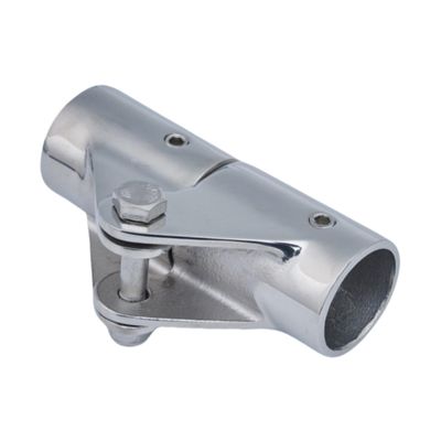 DimyFew Boat Tube Connector Rail Accessory Hinge Mount for Kayak Anchoring, 25 mm Hole Diameter