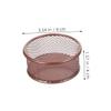 Homoyoyo Metal Mesh Paper Clip Holder, Desk Organizer view 2