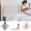 Corduroy Headboard Cushion/Cover, No Headboard, 110 x 60 x 10 cm, Beige view 2