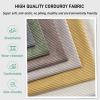 Corduroy Headboard Cushion/Cover, No Headboard, 110 x 60 x 10 cm, Beige view 3