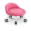 OZLMBERN Mobile Round Low Stool with Universal Wheels view 1