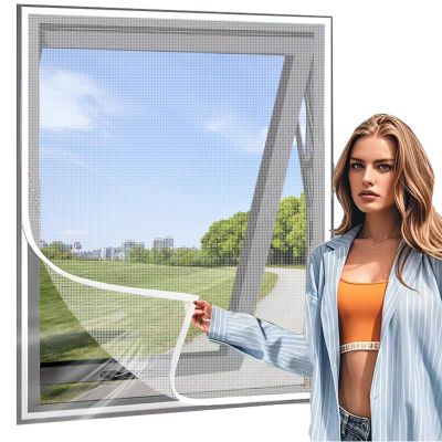Window Mosquito Net for Tilt Windows 110 x 135 cm, White