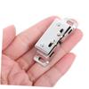HOMOCONO 10 Pairs Stainless Steel Door Latches, Adjustable Ball Catches, Cabinet Door Closures and Sliding Door Rollers view 3