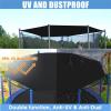 BLGVGKLPNT Trampoline Sun Shade Cover, 14 ft/4.28 m, 6 Poles view 3