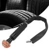 2,500 RPM Tire Repair Grinder, Pneumatic Tire Buffing Machine, Tire Grinder for Mechanics and Metalworkers, Black Alloy view 2