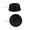 10-Piece Universal Black Rubber Protective Caps for Pool Cues view 2