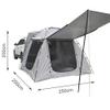 Rear Hatch Tent for Volvo S40 2006–2025, SUV Tailgate Camping Tent view 2