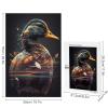 1,000-Piece Duck Exposure Art Puzzle for Adults, Wooden Puzzle, 75 x 50 cm view 2