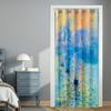 Surwin Opaque Eyelet Door Curtain, Landscape, 130 x 180 cm view 3