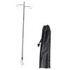 Adjustable Aluminum Alloy Lamp Holder, Black, 1 Set view 1