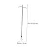 Adjustable Aluminum Alloy Lamp Holder, Black, 1 Set view 4