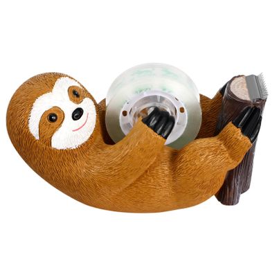 LOPUNER Small Sloth Design Desk Tape Dispenser