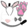 BESTYASH 1-Set Fabric Donkey Ear Headband for Masquerades and Performances view 1
