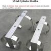 KJoBDwz Gas Cylinder Holder, Lightweight Metal Wall-Mounted Rack, 4.5/5.5/5.7 in. Inner Diameter view 3