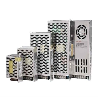 CLEUFWKO 1-Piece Switching Power Supply, 25W–250W, 110/220V AC to DC, 5V/12V/24V/48V (200W)