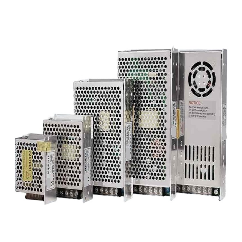 CLEUFWKO 1-Piece Switching Power Supply, 25W–250W, 110/220V AC to DC, 5V/12V/24V/48V (200W)
