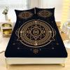 Luxury Black and Gold Retro King-Size Bedding Set, 150 x 200 cm view 1