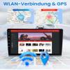 4GB+64GB 9-Inch Car Stereo for Toyota Avensis 2003-2009, Wireless CarPlay/Android Auto, Android 15, GPS view 3