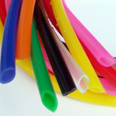 IBOWZ Silicone Tube, Thick-Wall Silicone Connector — 5 mm x 7 mm Inner Diameter, 1 m Colorful Tube