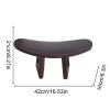 Wooden Kneeling Stool, Prayer Stool, 41 x 21 x 16 cm, Ergonomic, Foldable and Portable view 2