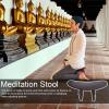 Wooden Kneeling Stool, Prayer Stool, 41 x 21 x 16 cm, Ergonomic, Foldable and Portable view 4