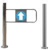 Self-Closing One-Way Swing Gate with Post Mount, Silver, 100 x 100 cm view 1