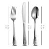 Personalized Kids' Cutlery with Name, Stainless Steel, 3-Piece view 2