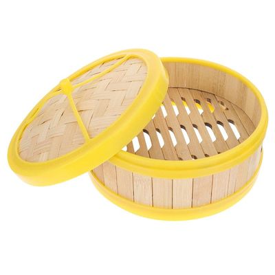 13 cm Bamboo Steamer with Lid
