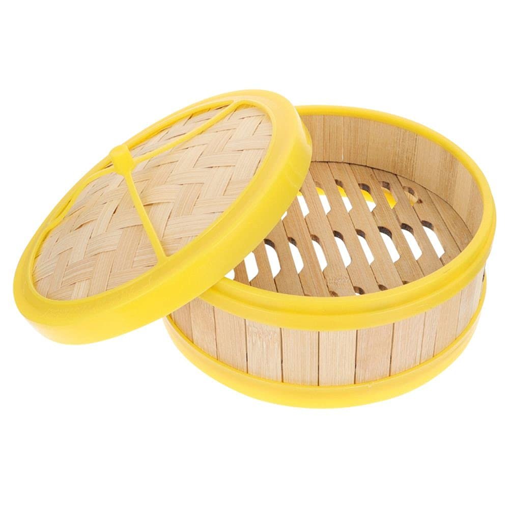 13 cm Bamboo Steamer with Lid