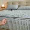 360° Zipper Mattress Cover, Polyester-Cotton, Removable, Light Blue, 140 x 190 + 5 cm view 1