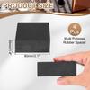 PATIKIL Rubber Anti-Vibration Pads, 4-Pack, 80 x 80 x 35 mm, Black view 2