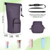 Linqin Water Bottle Holder for Hiking and Walks, Navy Blue, One Size, Classic view 2