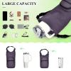 Linqin Water Bottle Holder for Hiking and Walks, Navy Blue, One Size, Classic view 4