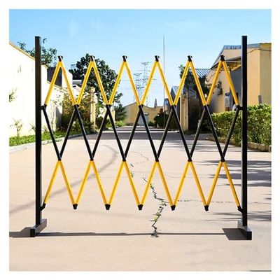 DRFGNF Expandable Mobile Barrier, Foldable Flexible Safety Fence