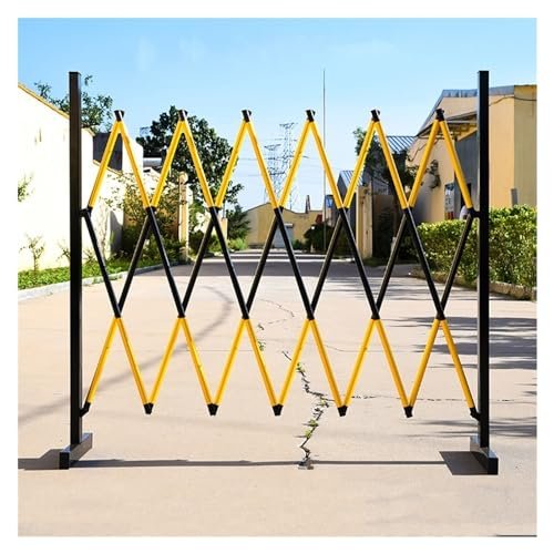 DRFGNF Expandable Mobile Barrier, Foldable Flexible Safety Fence
