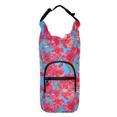 linqin Phlox Insulated Water Bottle Holder with Strap, Fits 20/24/32/1.2 L Bottles