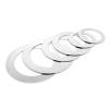 M2–M40 304/A2-70 Stainless Steel Precision Shim Flat Washers, M7 × 13 mm, 100 pcs, 0.1 mm Thick view 4