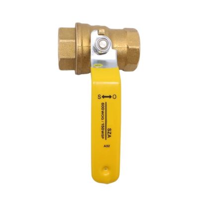 Wholesale SZA Type 600 Forged Brass Threaded Full-Bore Ball Valve for Water, Oil, and Gas, 1/2 in, DN15, 15 mm, DN20 (DN32)