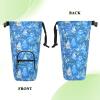 linqin Chic Hyacinth Blue Flowerspristine Hypericum Lavender Insulated Water Bottle Holder view 3