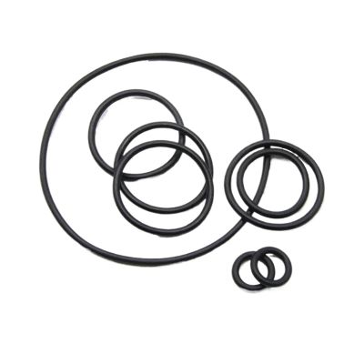 Nitrile Rubber O-Ring Sealing Washer, 2.4 mm Thick, Black, 6–200 mm Outer Diameter, Round, OD 82 mm, 10-Pack