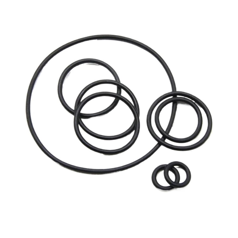 Nitrile Rubber O-Ring Sealing Washer, 2.4 mm Thick, Black, 6–200 mm Outer Diameter, Round, OD 82 mm, 10-Pack