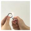 Nitrile Rubber O-Ring Sealing Washer, 2.4 mm Thick, Black, 6–200 mm Outer Diameter, Round, OD 82 mm, 10-Pack view 3