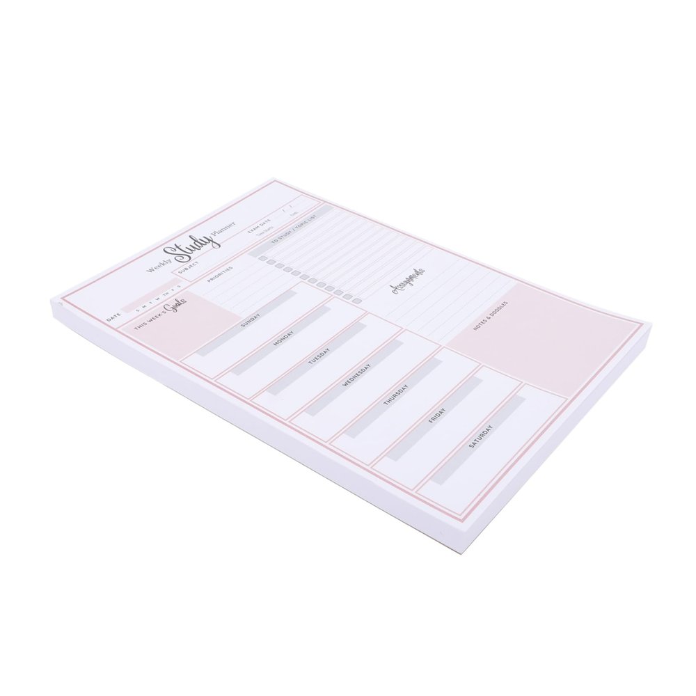 Holibanna A5 Weekly Planner Tear-Off Notepad for Office and Study