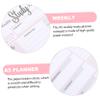 Holibanna A5 Weekly Planner Tear-Off Notepad for Office and Study view 2