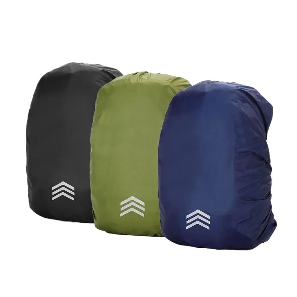 XXCLW 2560 L Backpack Rain Cover, Waterproof Dust Cover, Green, 35 L