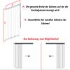 time4blinds Blackout Vertical Blinds Complete Set, 120 x 260 cm, Purple view 4